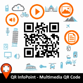 Image of a demo QR Code generated with QR InfoPoint